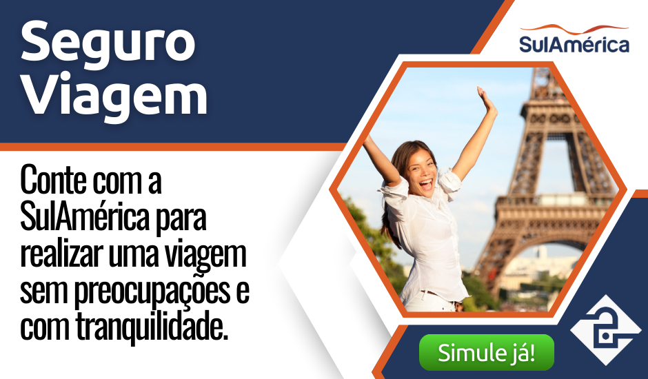 Clique Aqui para Simular Seguro Viagem SulAmerica